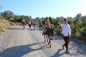 excursion by foot or donkey